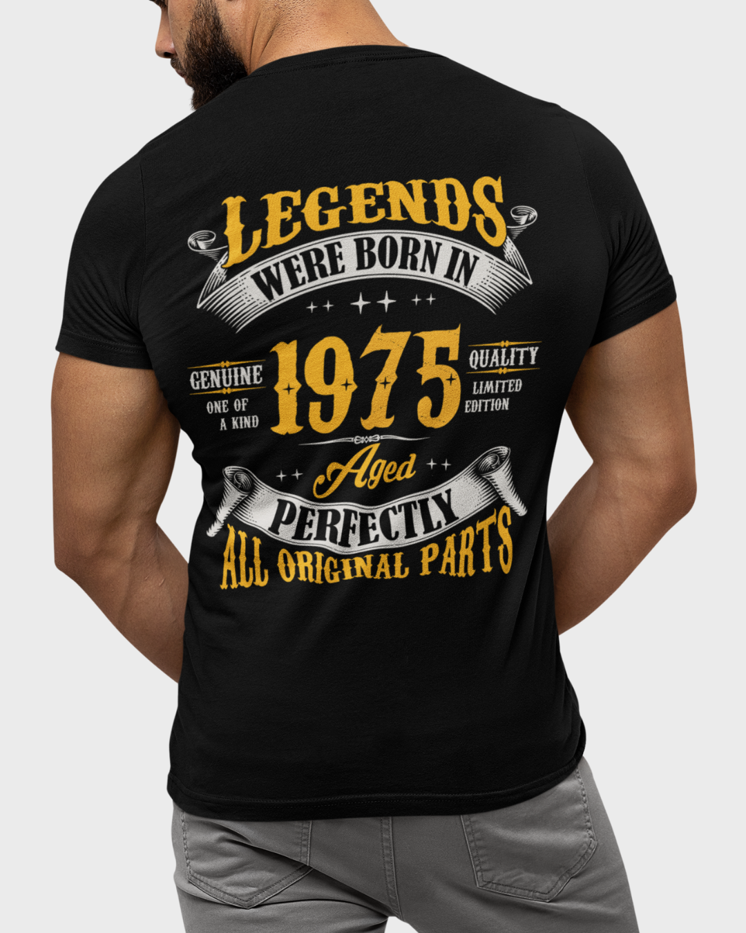 LEGENDS WERE BORN BACK AND FRONT