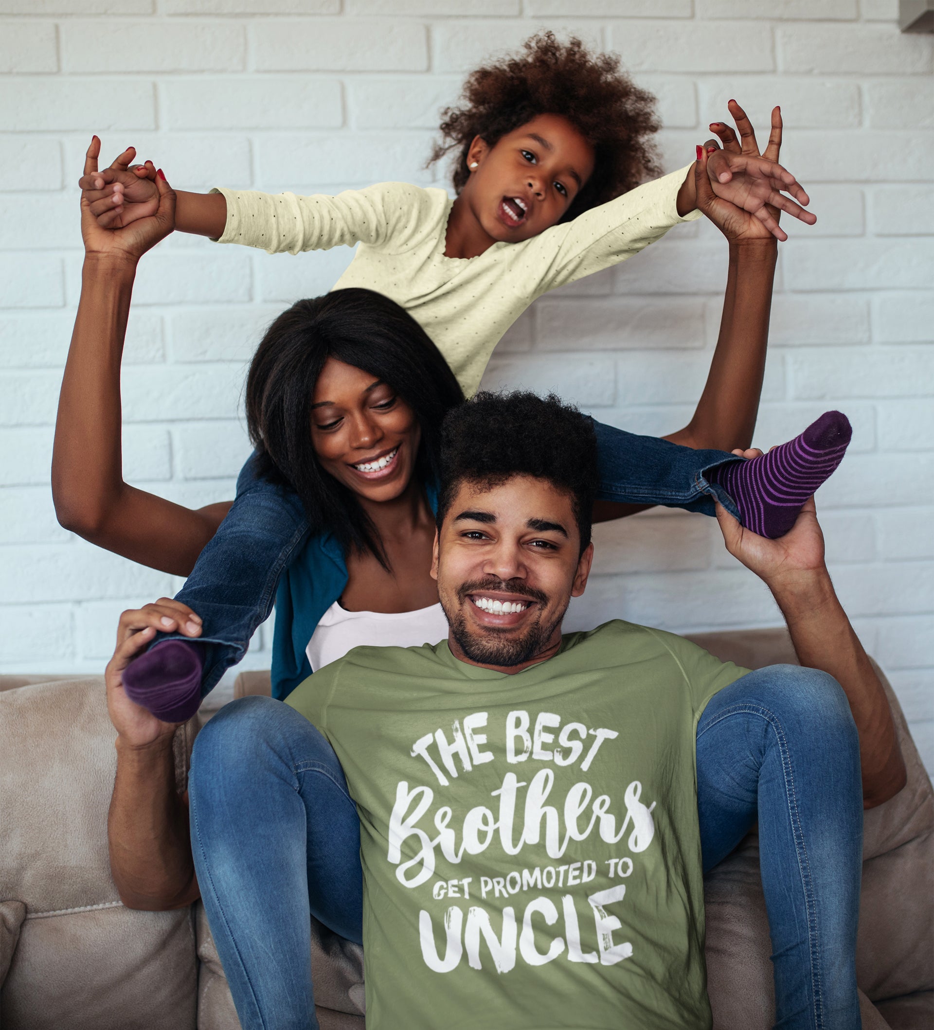 THE BEST BROTHERS GET PROMOTED TO UNCLE T-SHIRT