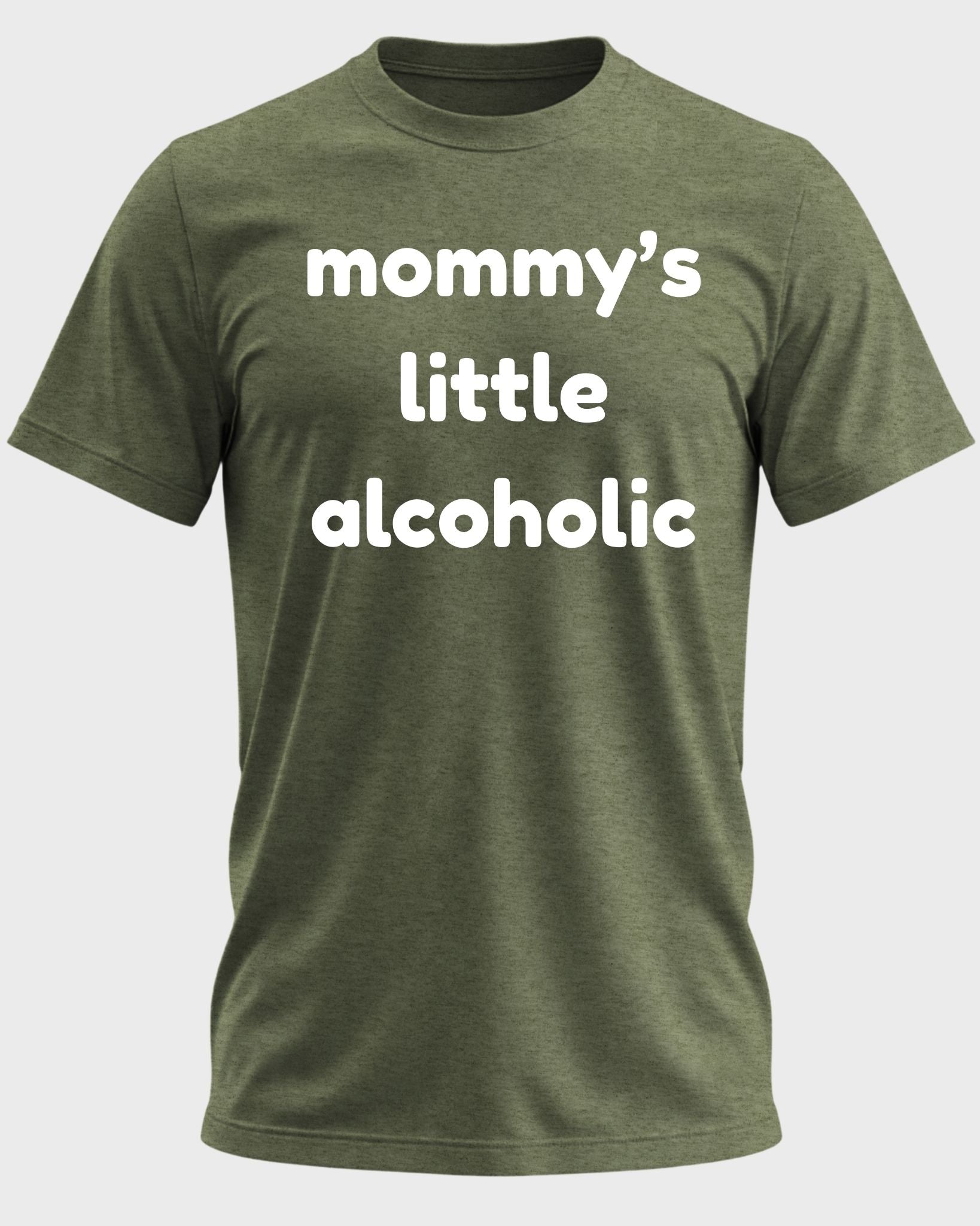 Mommy’s Little Alcoholic Funny Graphic T-Shirt
