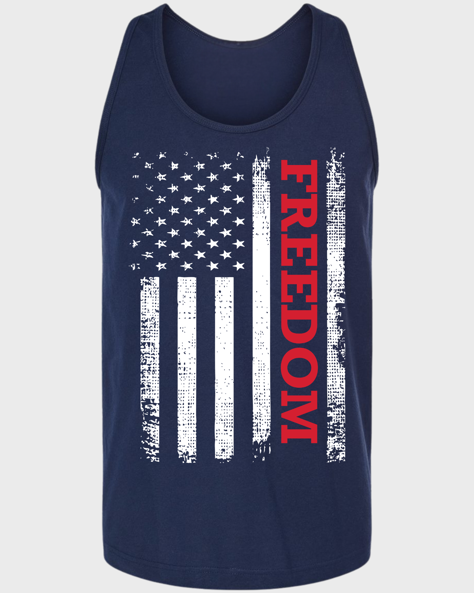 Freedom Flag American Tank Top