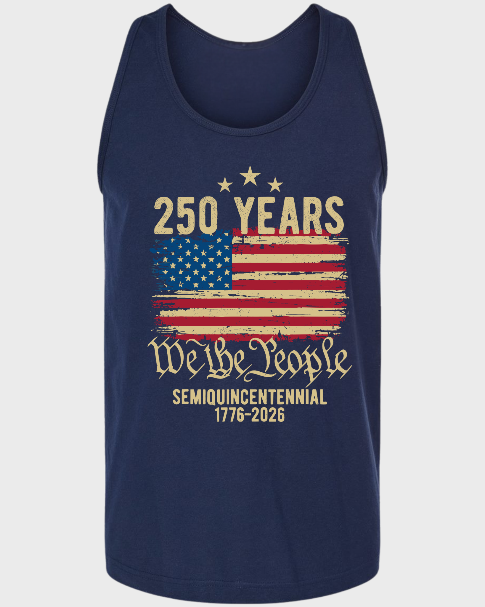 We The People 250 Years | 1776–2026 American Pride Tank Top