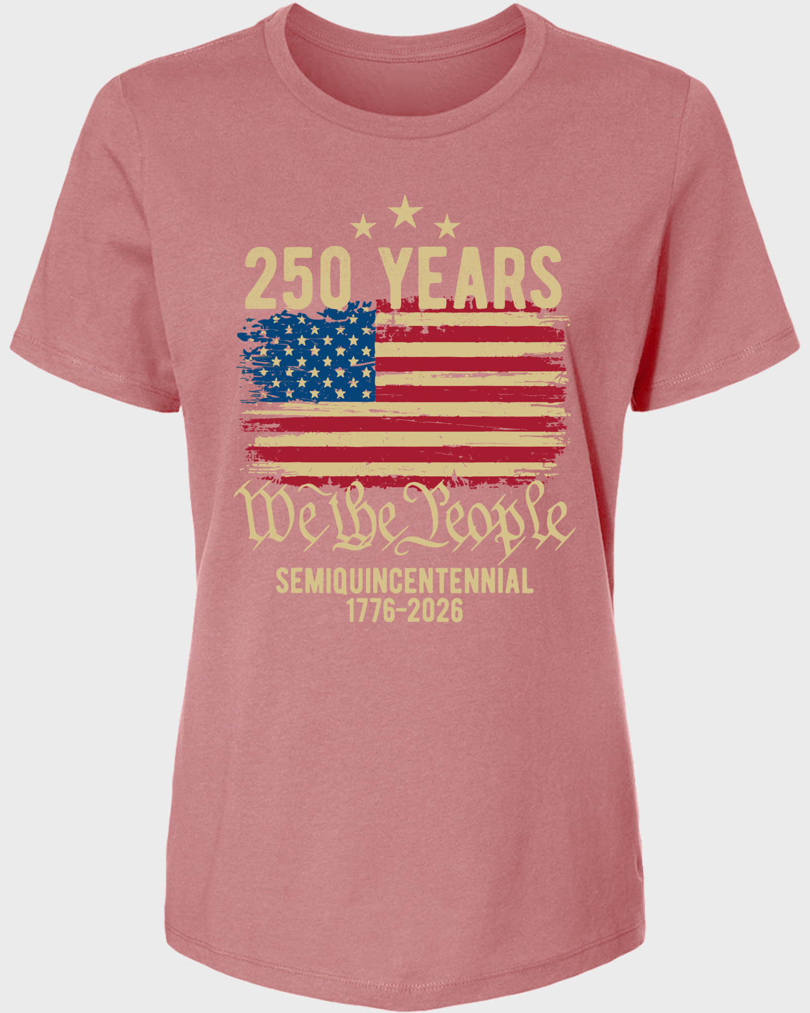 We The People 250 Years | 1776–2026 American Pride Women's T-Shirt