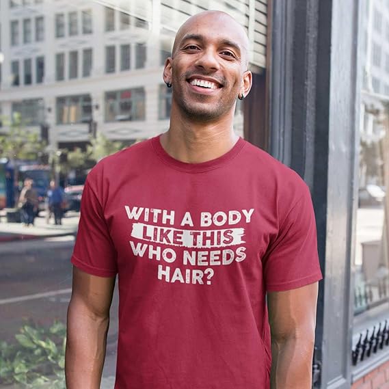 WITH A BODY LIKE THIS WHO NEEDS HAIR?