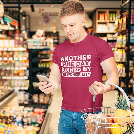 ANOTHER FINE DAY RUINED BY RESPONSIBILITY