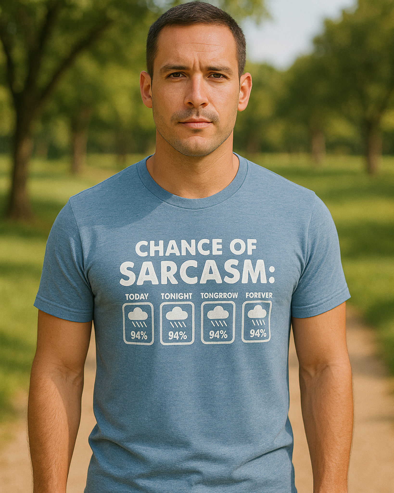 CHANCE OF SARCASM: