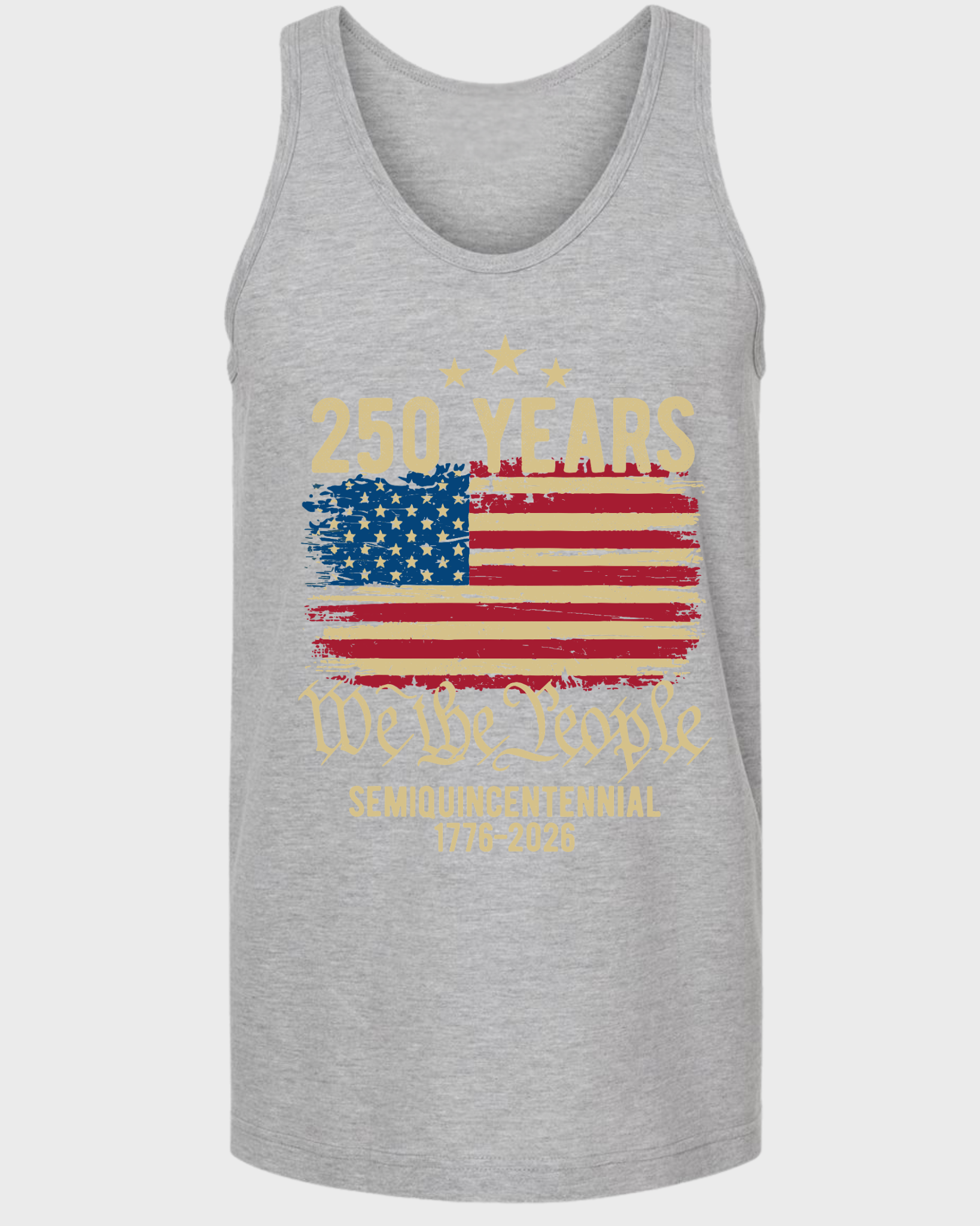 We The People 250 Years | 1776–2026 American Pride Tank Top