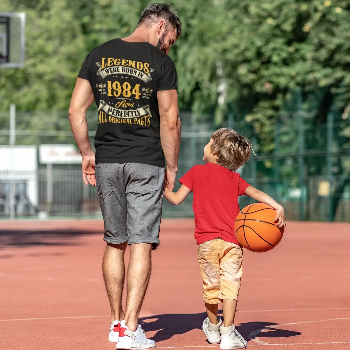 LEGENDS WERE BORN BACK AND FRONT