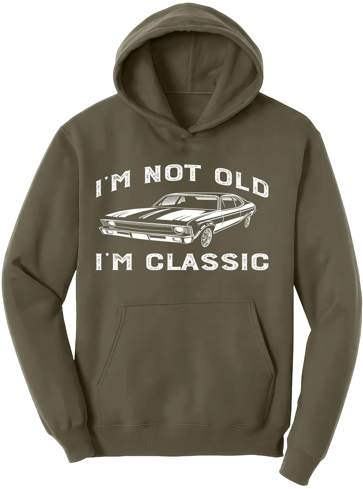 I'm not old I'm classic Car Hoodie