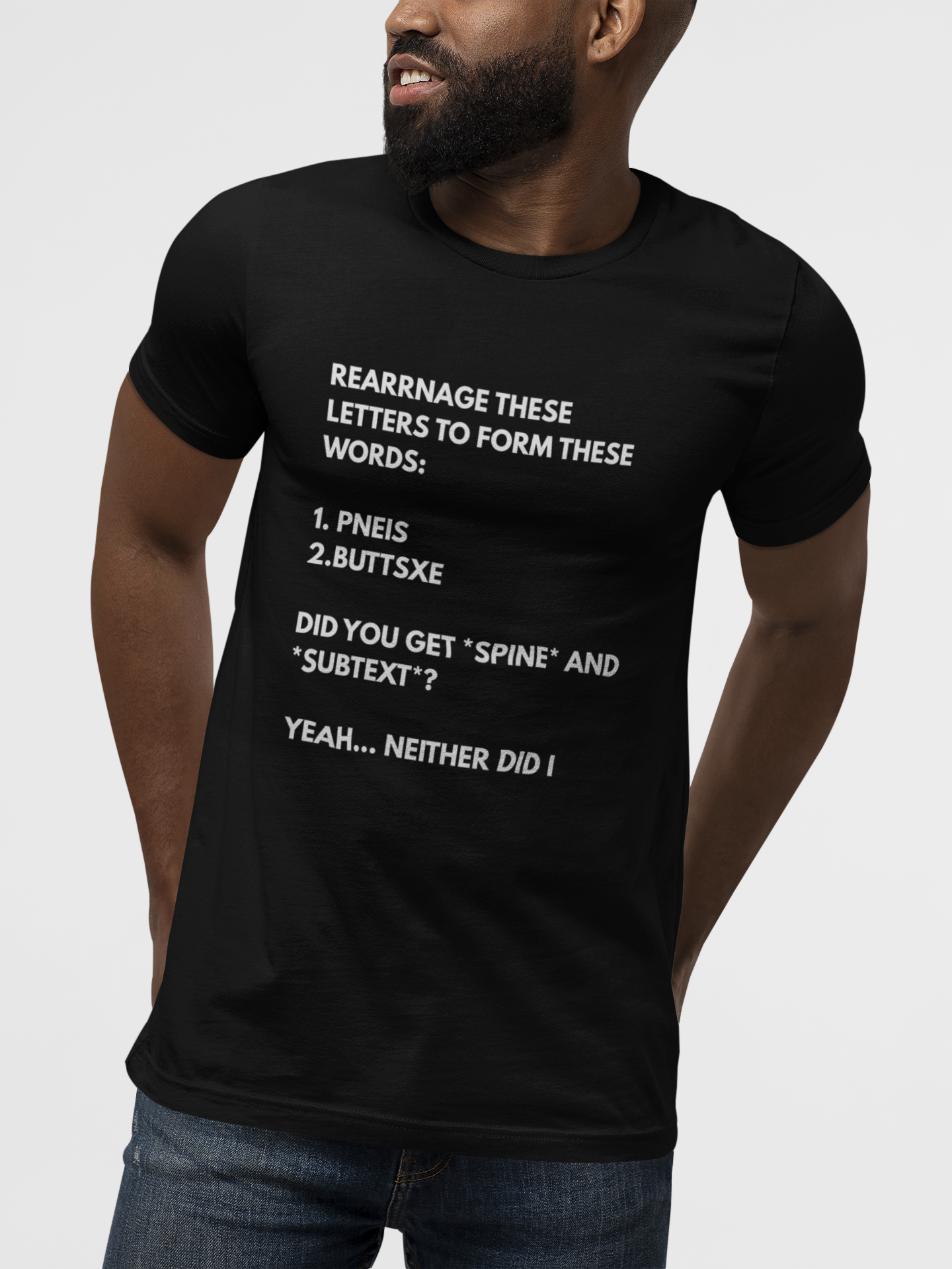 Rearrange These Letters Puzzle Tee