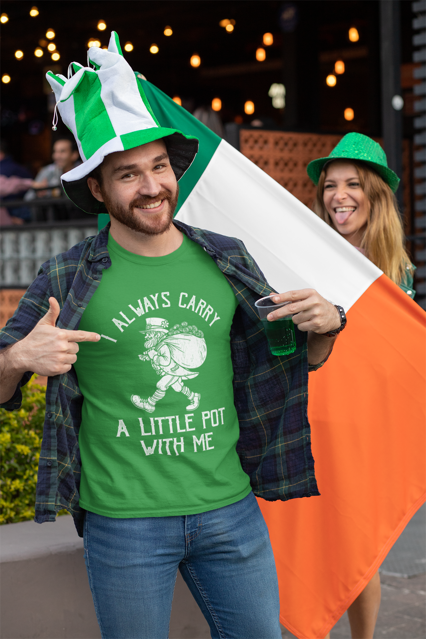 I ALWAYS CARRY A LITTLE POT WITH ME