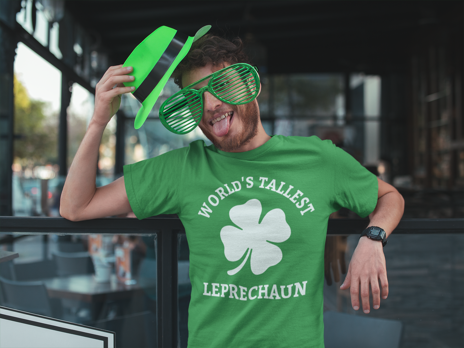 WORLD'S TALLEST LEPRECHAUN