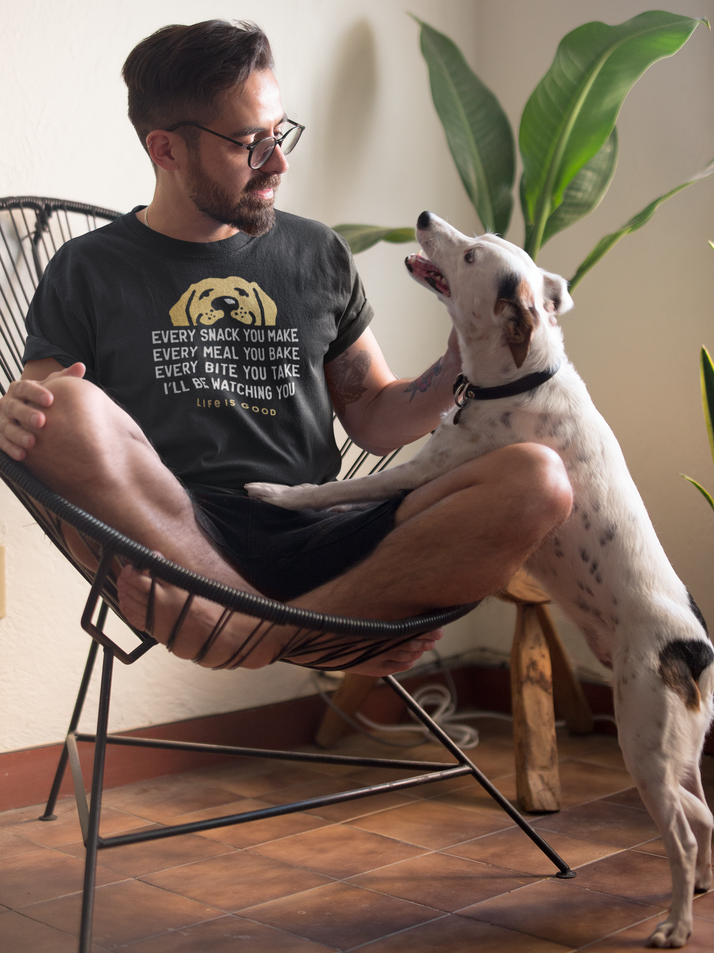 Funny Dog Shirt – “Every Snack You Make I’ll Be Watching You”