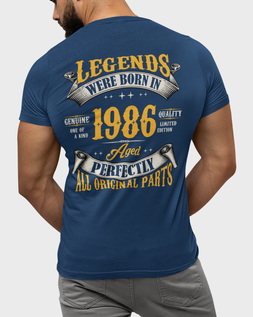 LEGENDS WERE BORN BACK AND FRONT