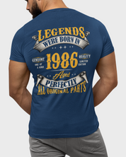 LEGENDS WERE BORN BACK AND FRONT
