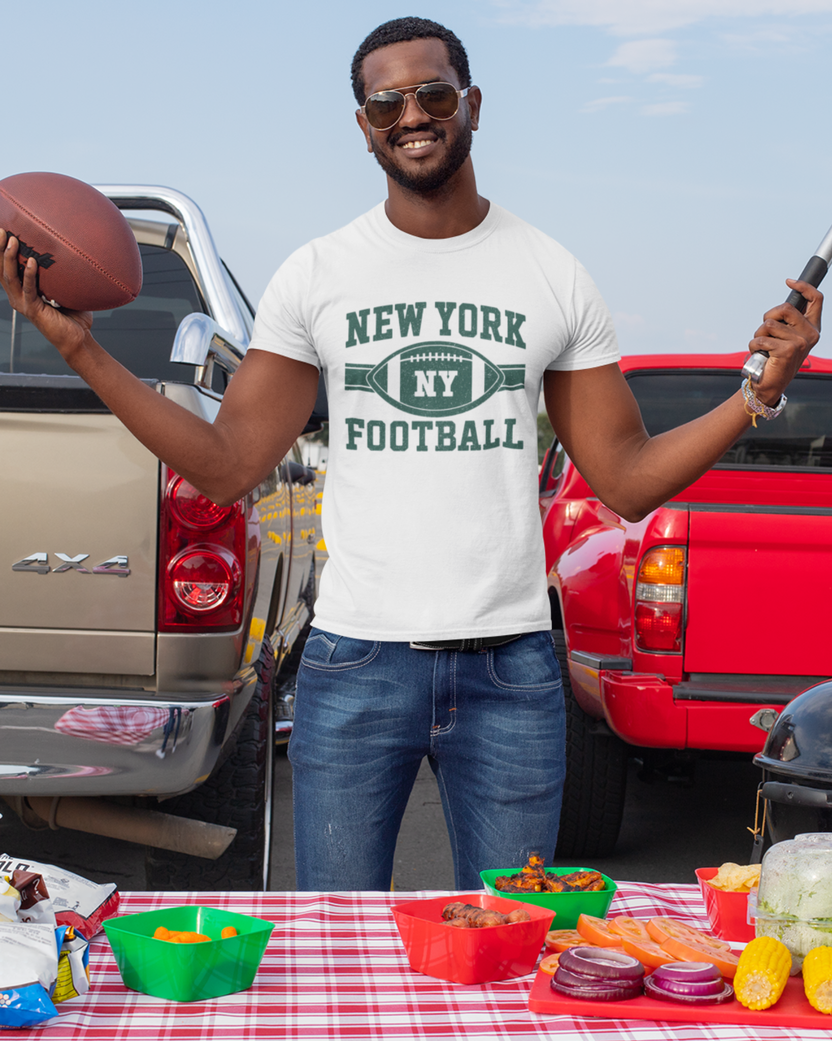 New York Football Team Green