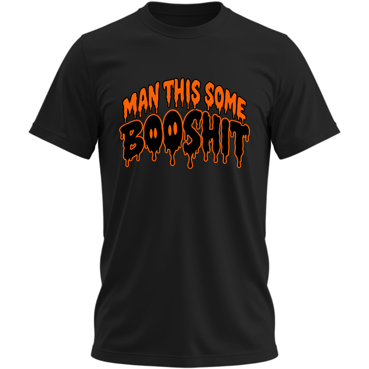 Man This Some Booshit V1 black T-shirt