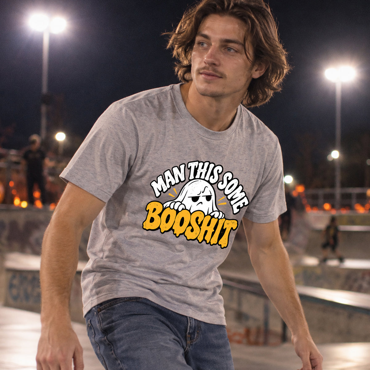 Man This Some Booshit V1 T-shirt lifestyle image 1