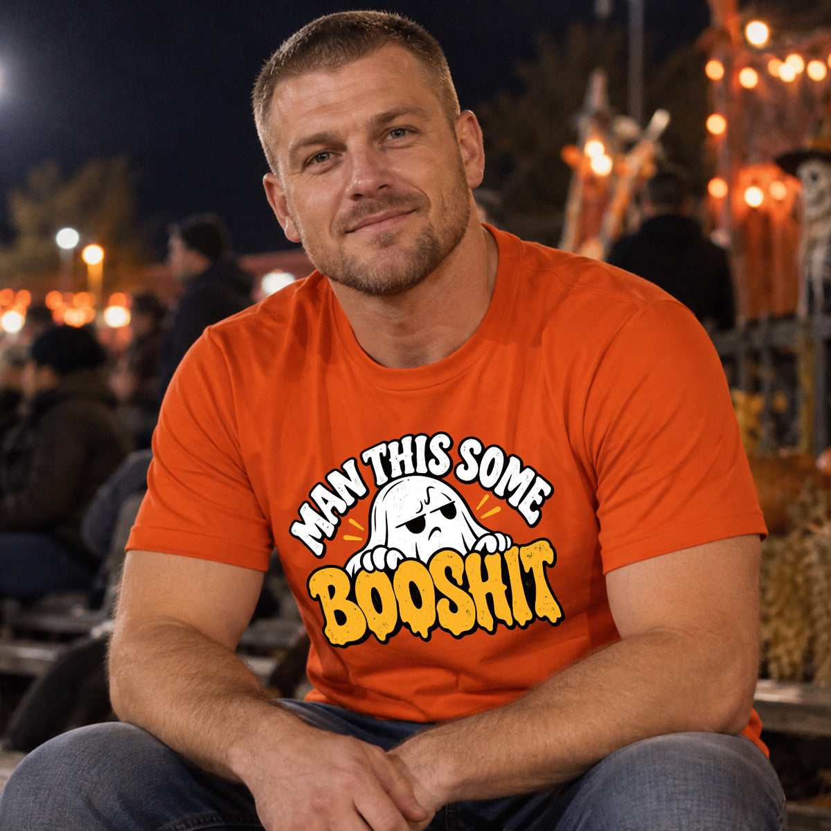 Man This Some Booshit V1 T-shirt lifestyle image 2