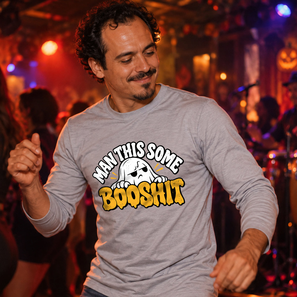 Man This Some Booshit V2 long sleeve lifestyle image 2