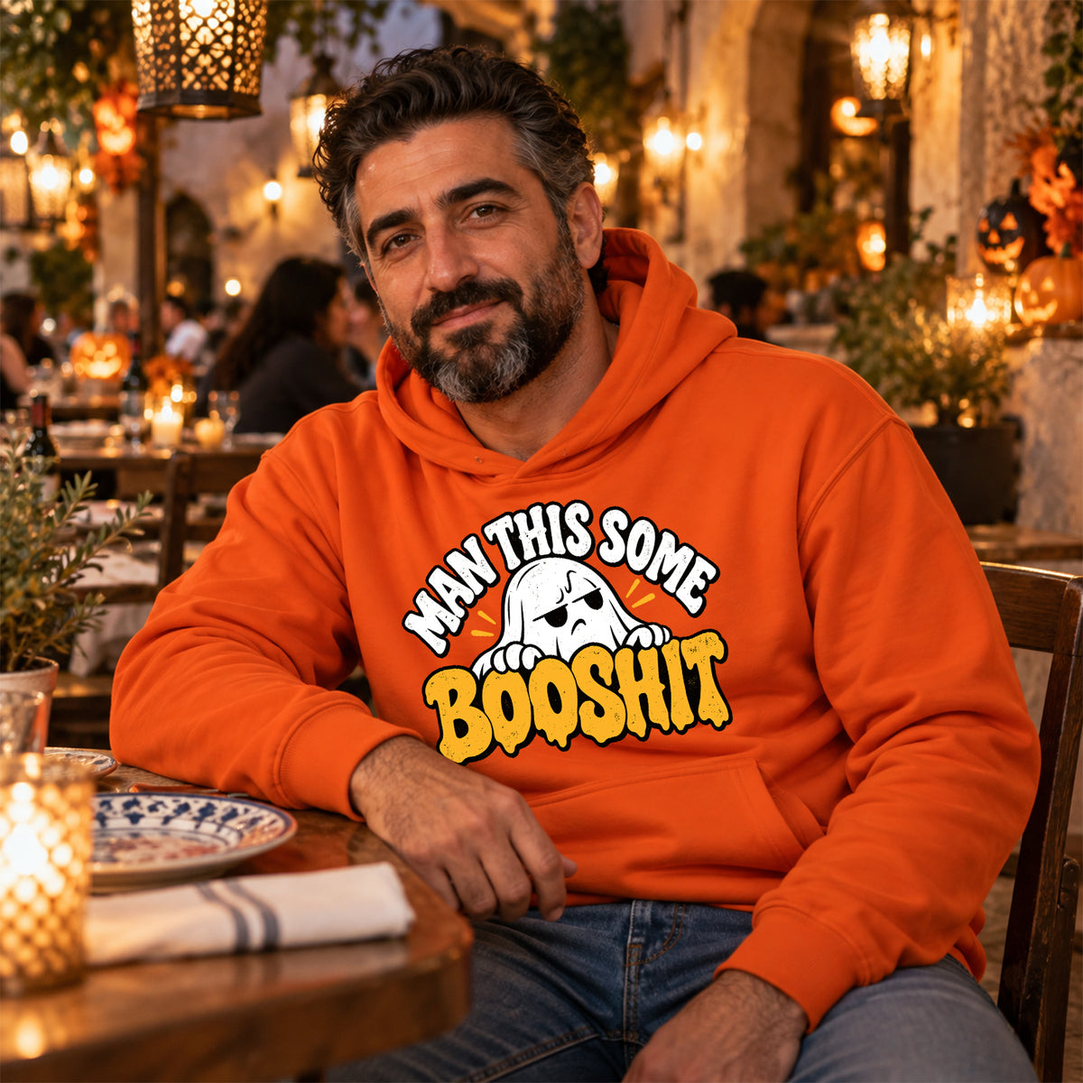 Man This Some Booshit V3 hoodie lifestyle image 1