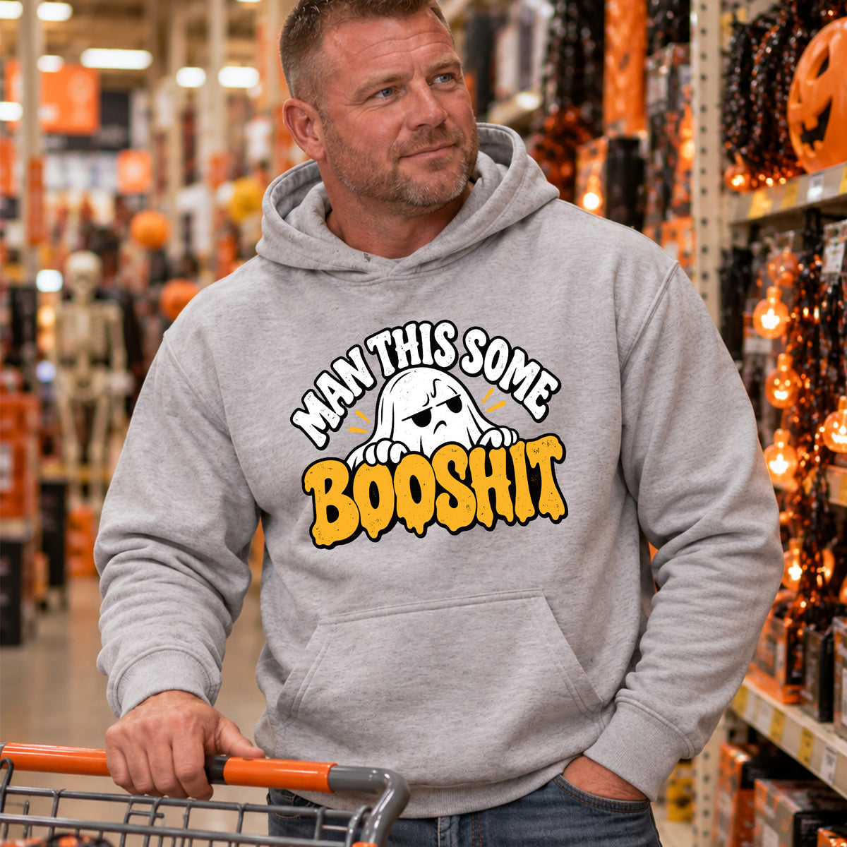 Man This Some Booshit V3 hoodie lifestyle image 2