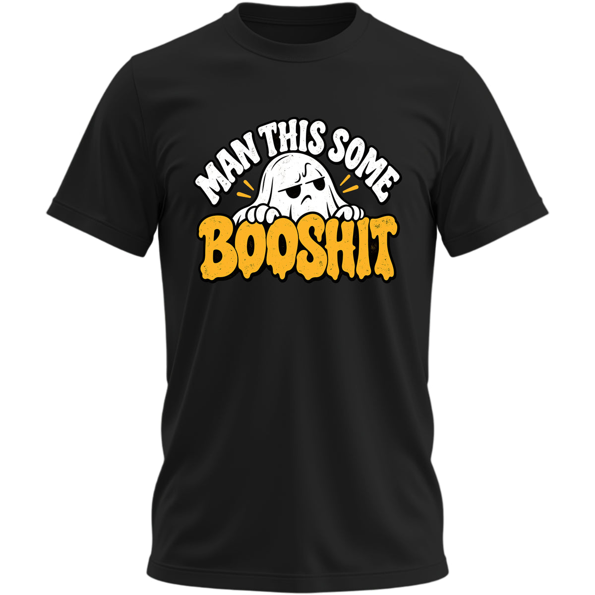 Man This Some Booshit V3 black T-shirt