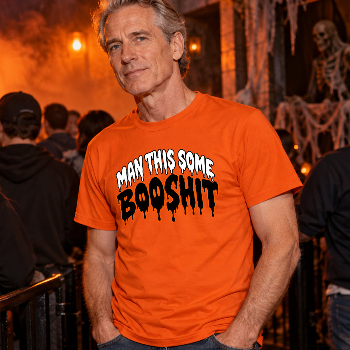 Man This Some Booshit V3 T-shirt lifestyle image 2