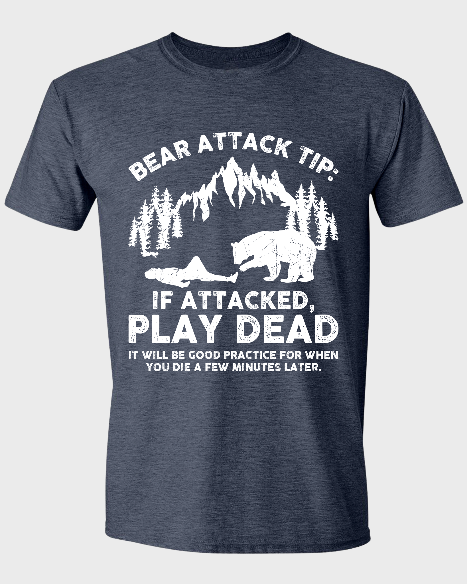 BEAR ATTACK TIP: IF ATTACKED PLAY DEAD