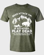 BEAR ATTACK TIP: IF ATTACKED PLAY DEAD