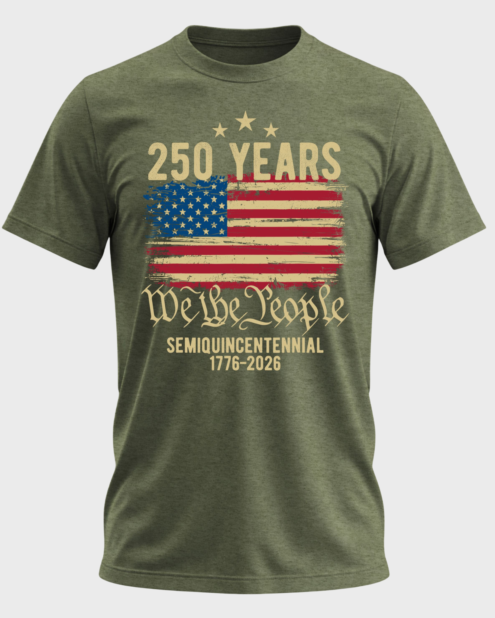 We The People 250 Years | 1776–2026 American Pride T-Shirt