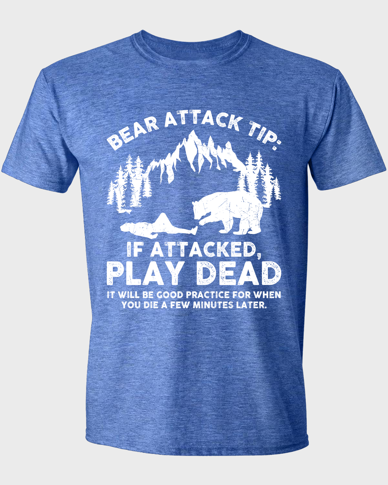 BEAR ATTACK TIP: IF ATTACKED PLAY DEAD
