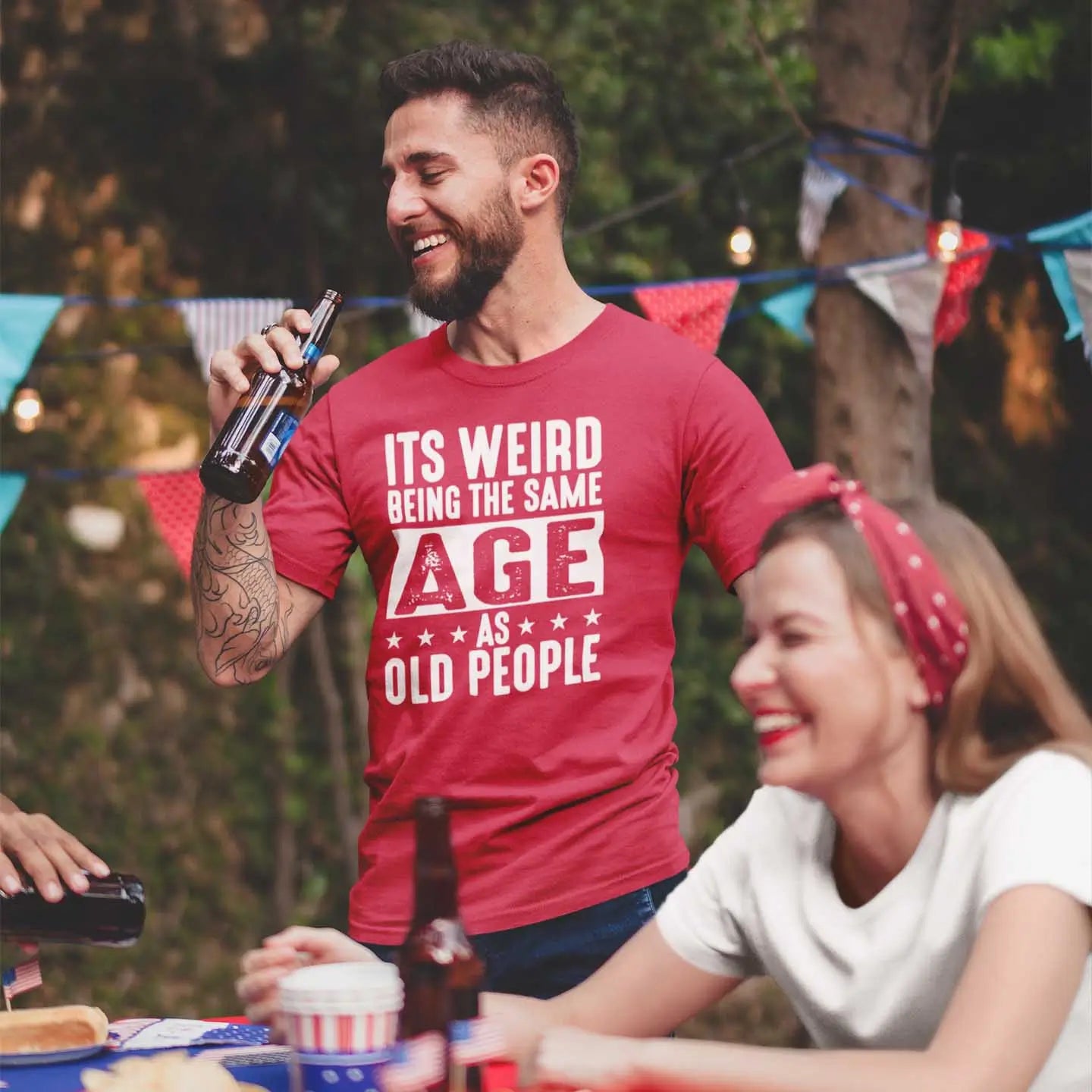 IT'S WEIRD BEING THE SAME AGE AS OLD PEOPLE