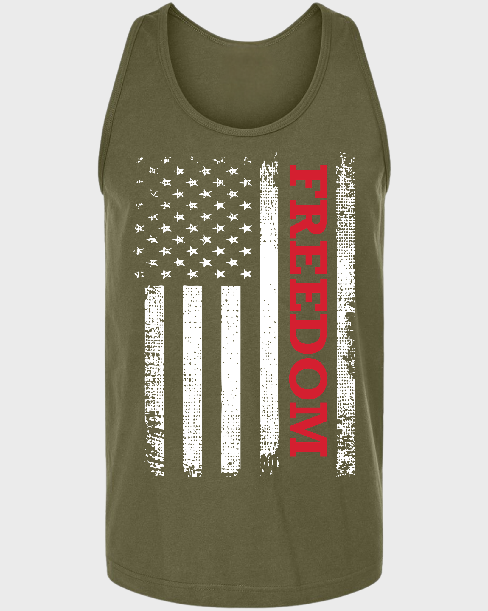 Freedom Flag American Tank Top
