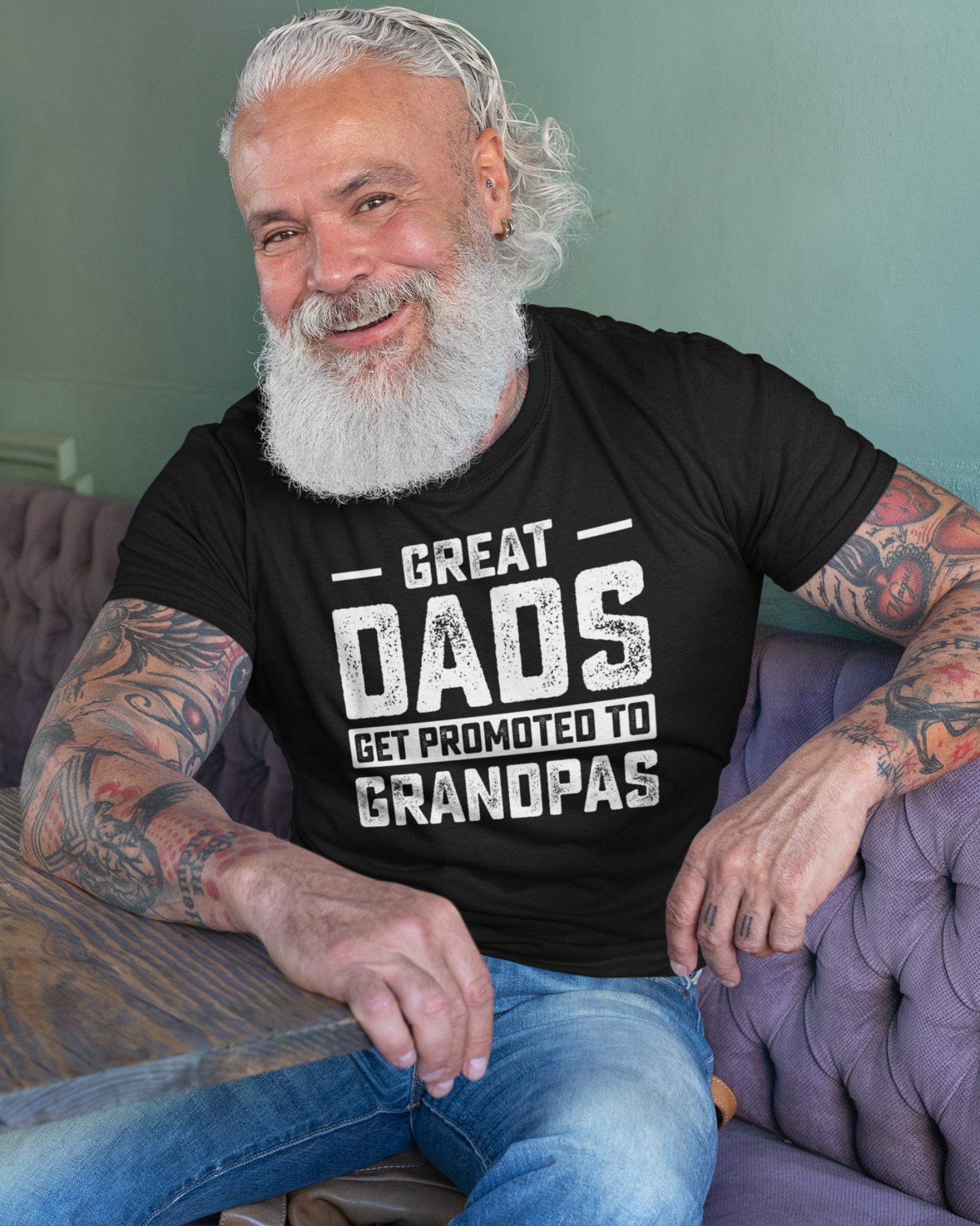 GREAT DADS GET PROMOTED TO GRANDPAS