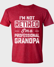 I'M NOT RETIRED I'M A PROFESSIONAL GRANDPA