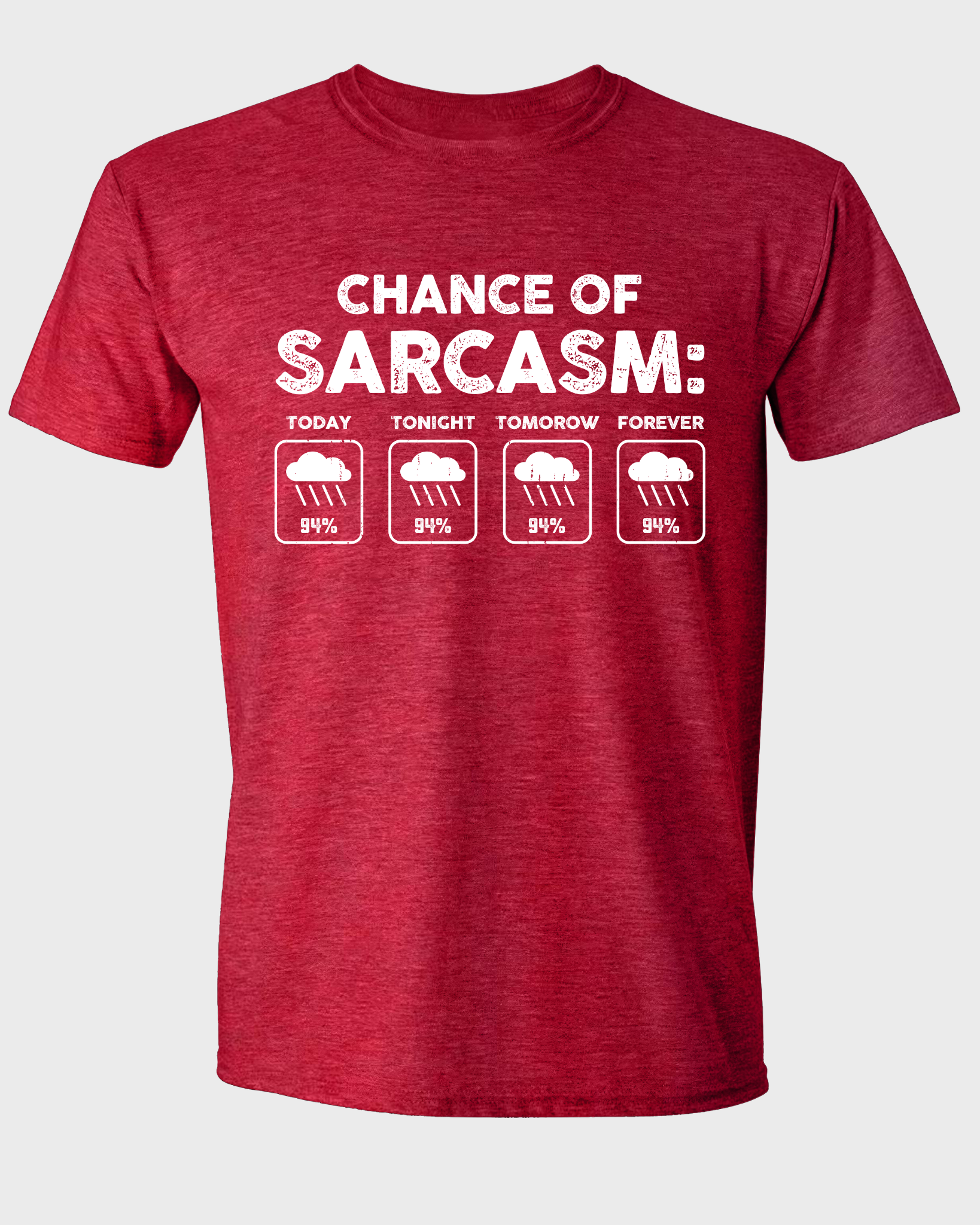 CHANCE OF SARCASM: