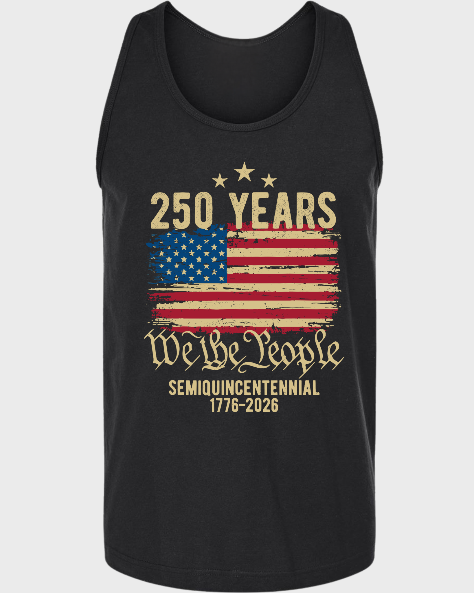 We The People 250 Years | 1776–2026 American Pride Tank Top