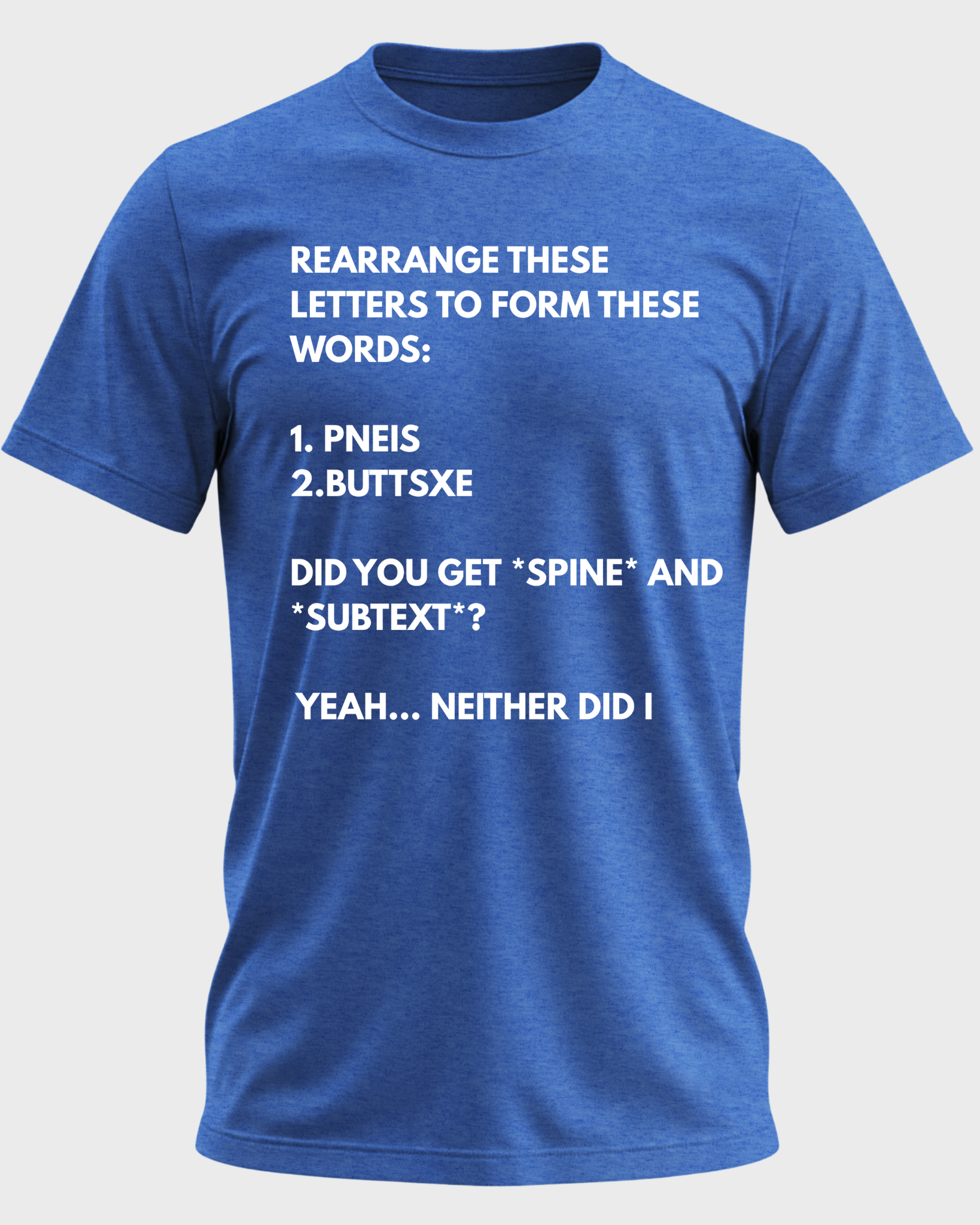 Rearrange These Letters Puzzle Tee