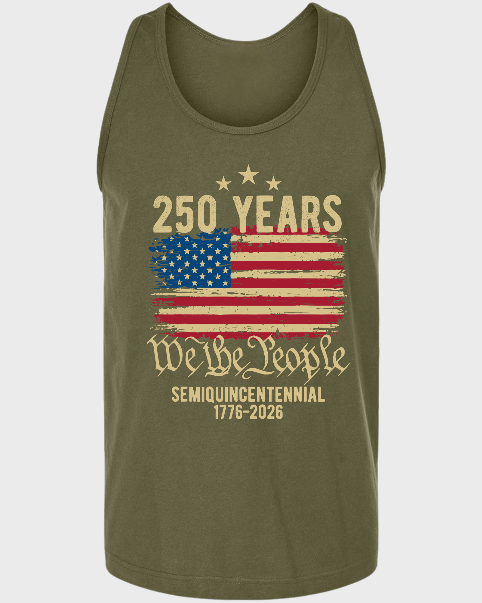 We The People 250 Years | 1776–2026 American Pride Tank Top