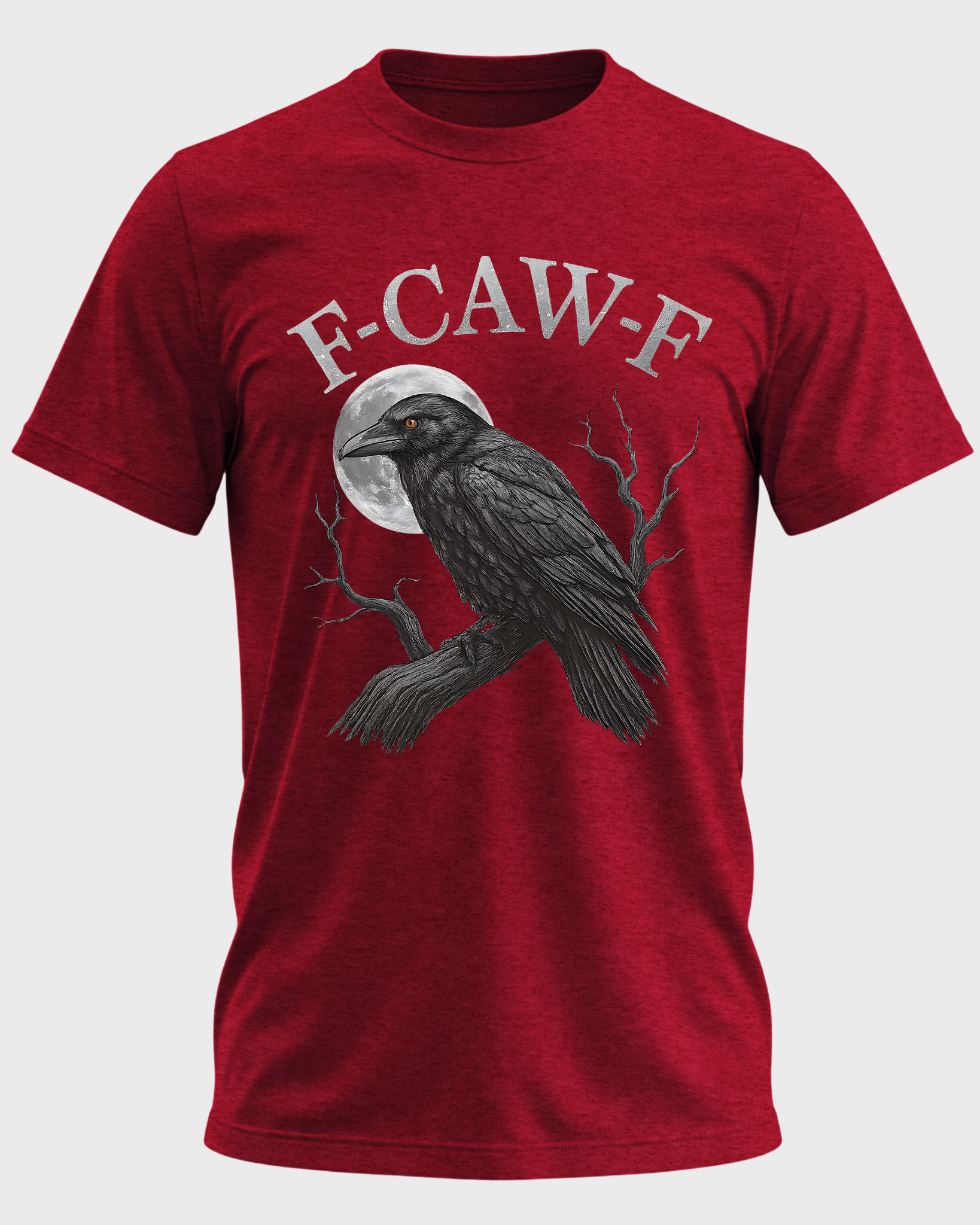 F-CAW-F Funny Raven T-Shirt