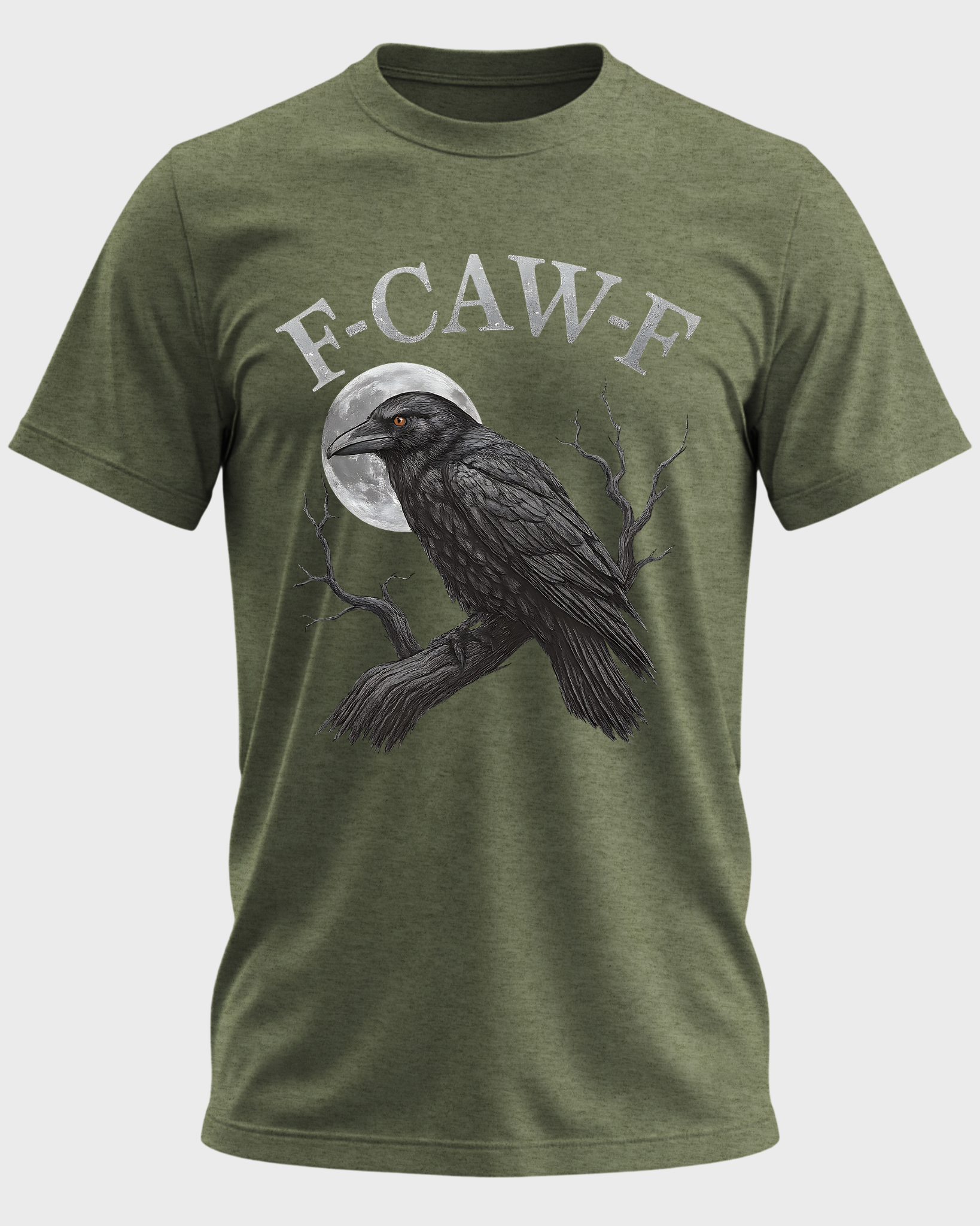 F-CAW-F Funny Raven T-Shirt
