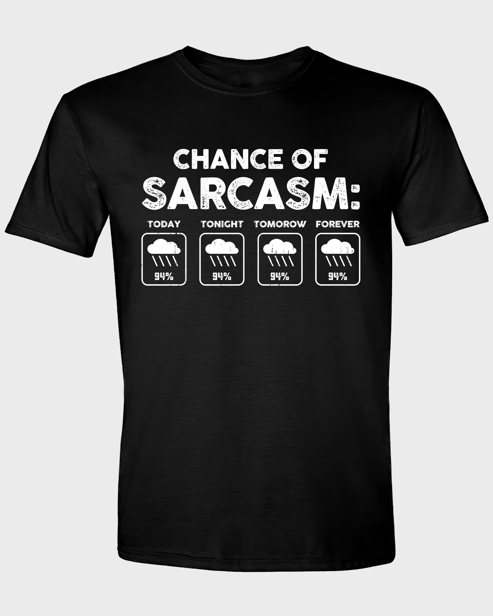 CHANCE OF SARCASM: