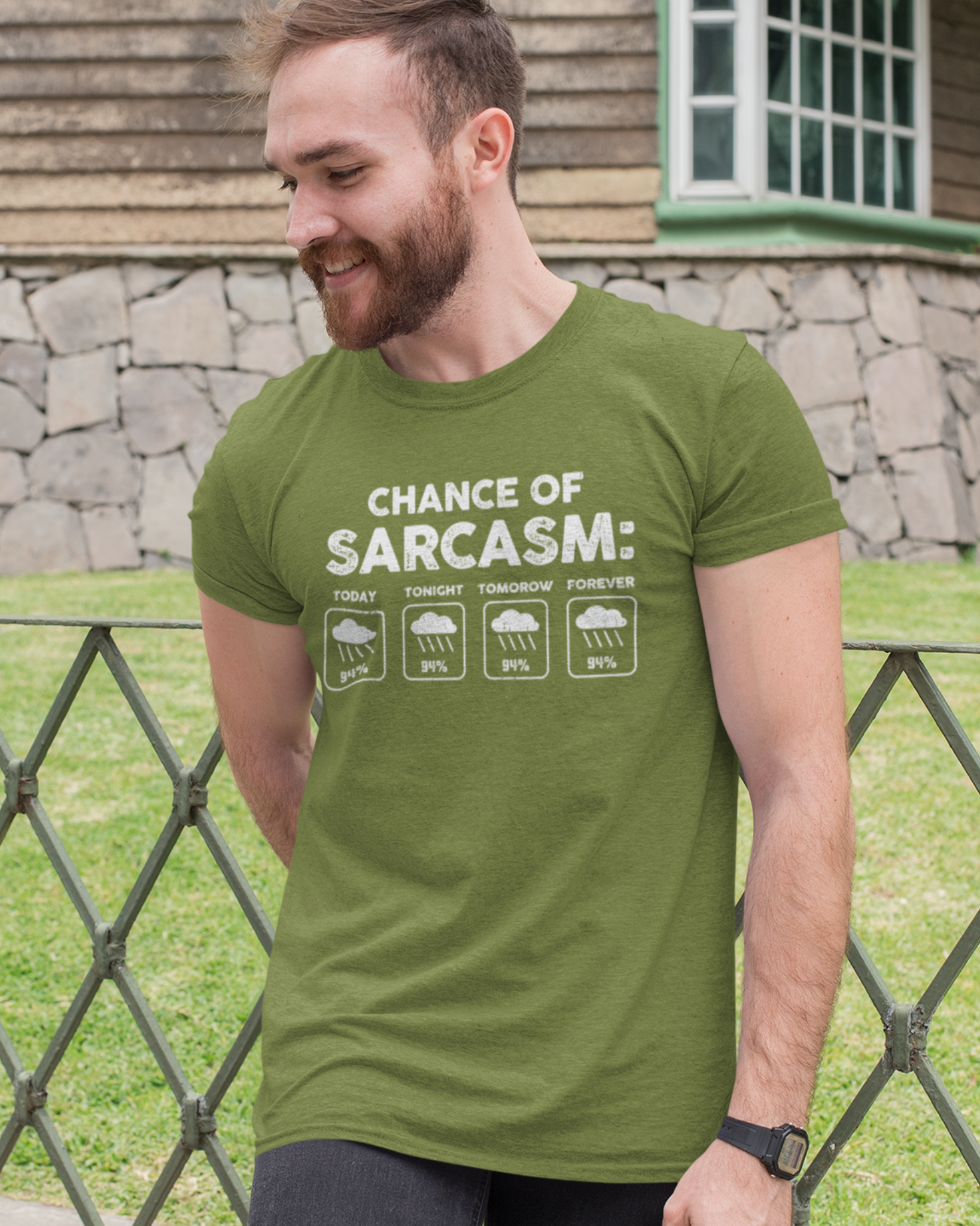 CHANCE OF SARCASM: