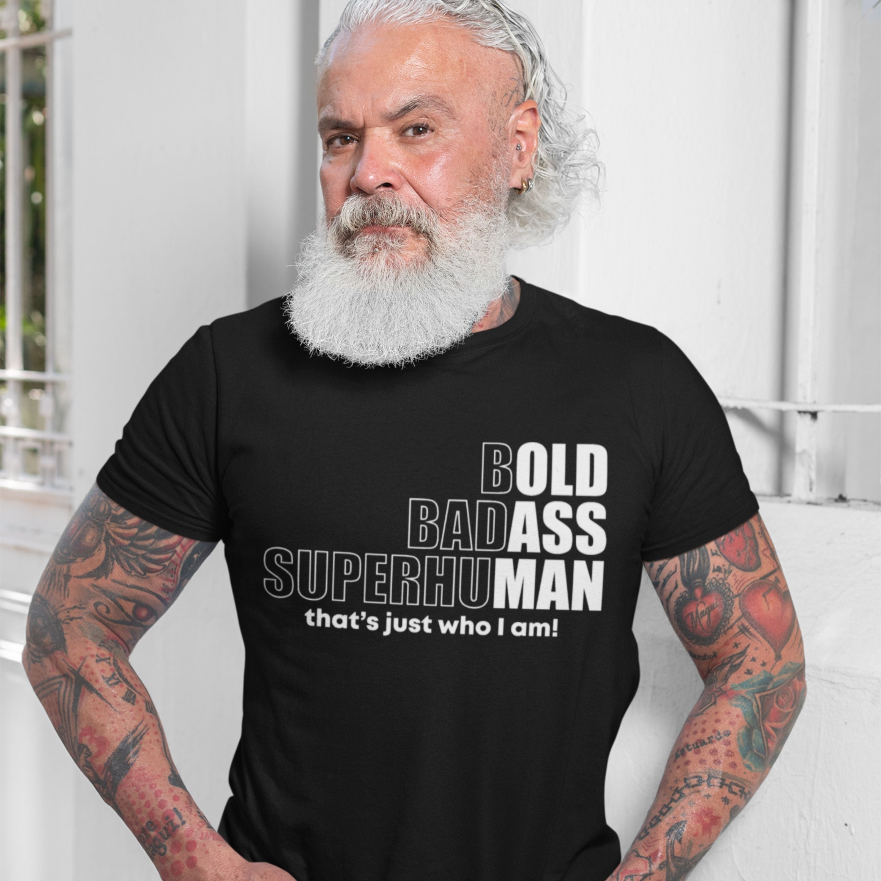 Bold Badass Superhuman T-Shirt