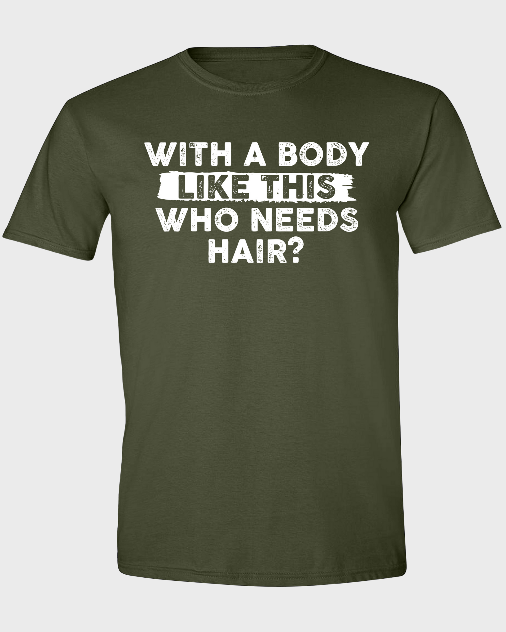 WITH A BODY LIKE THIS WHO NEEDS HAIR?