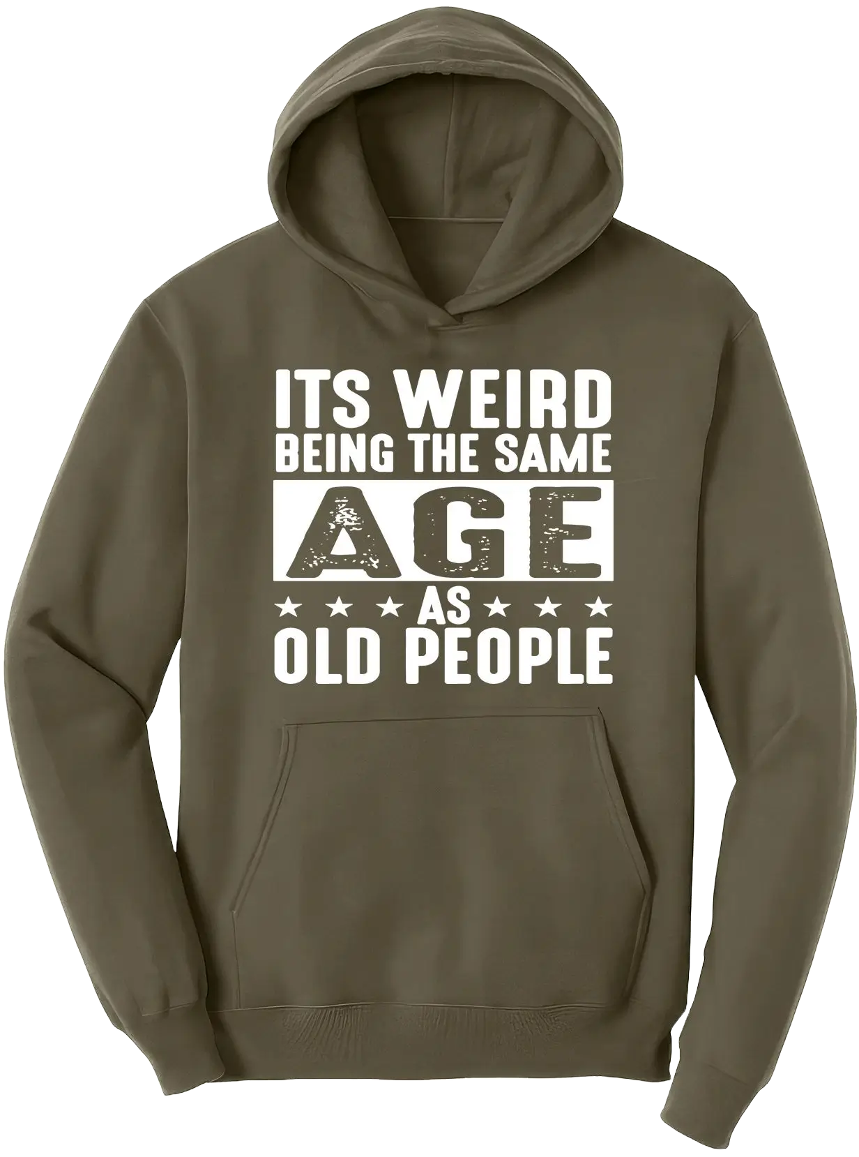 Its weird being the same age as old people