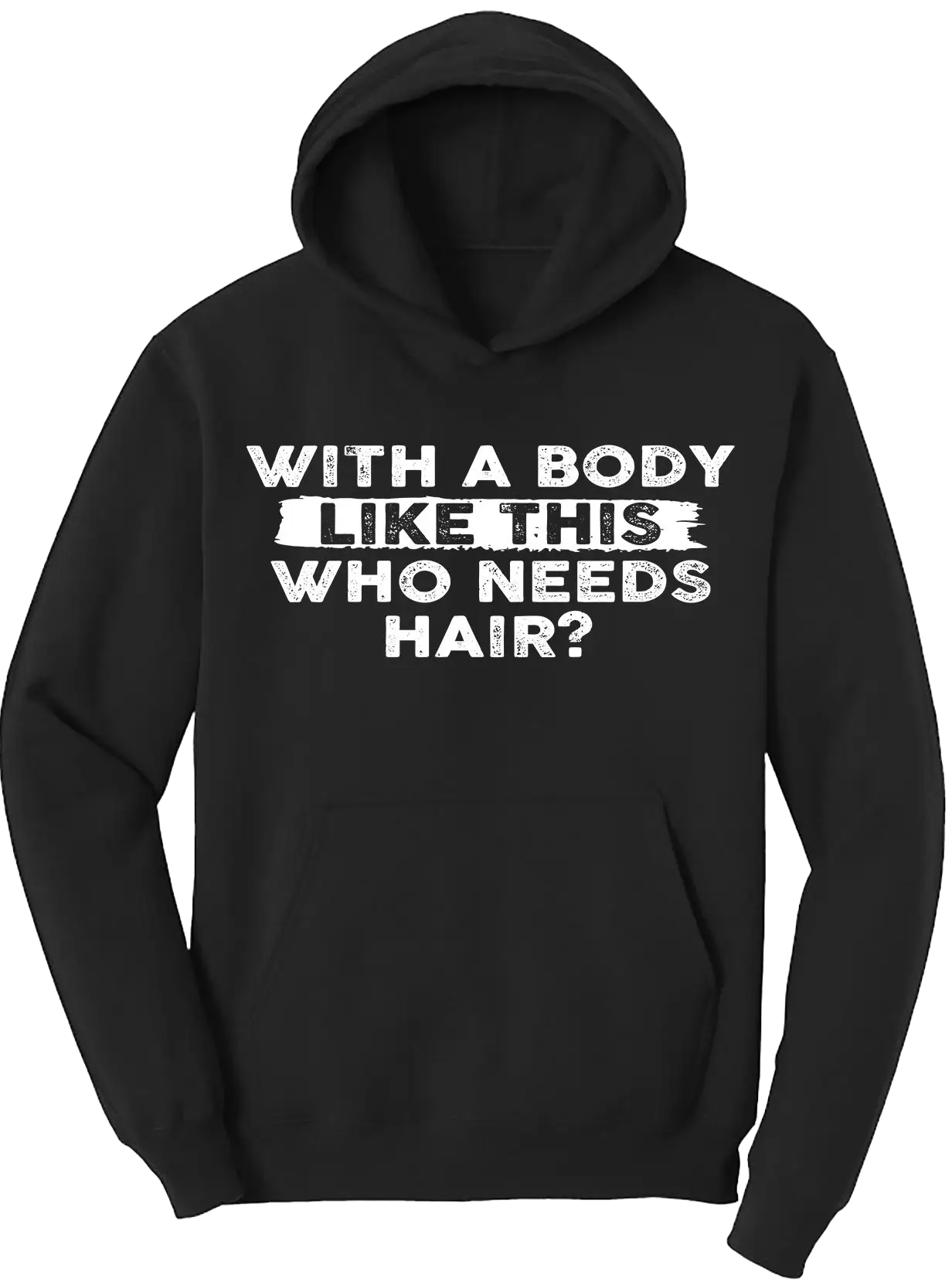 With a body like this who needs hair?
