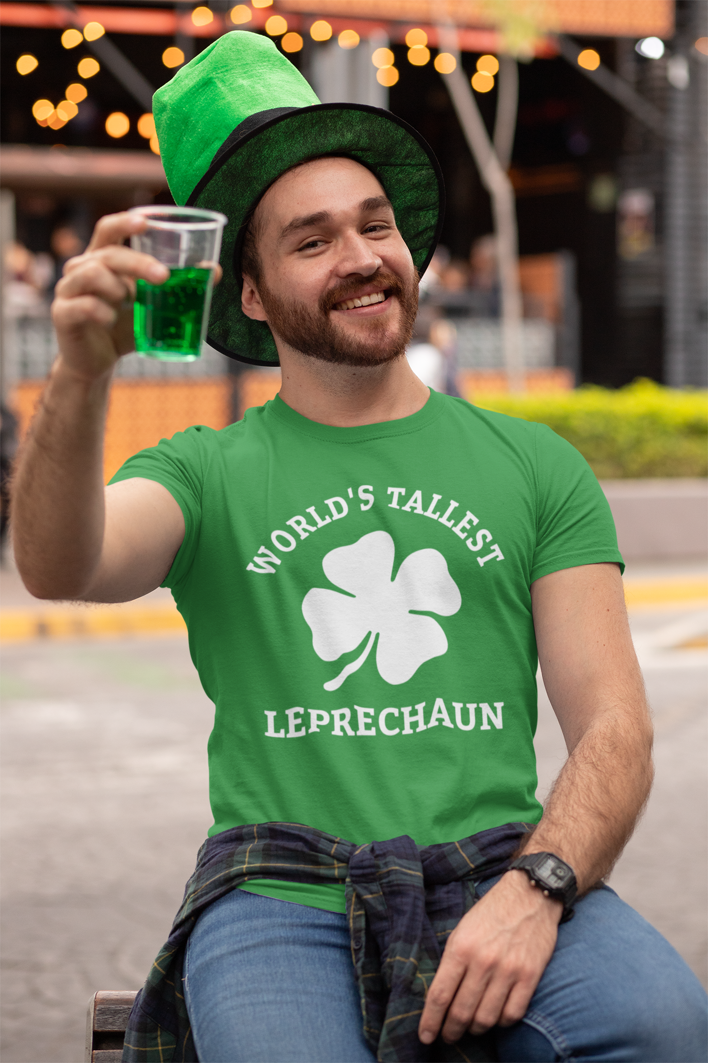 WORLD'S TALLEST LEPRECHAUN